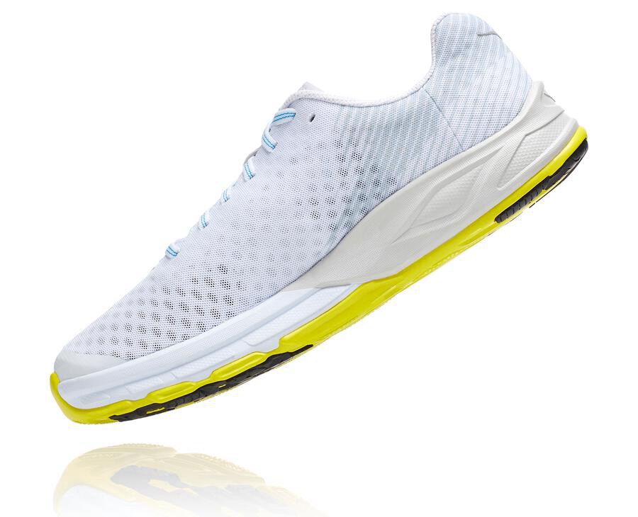 Hoka One One Tenisky Damske Biele - EVO Carbon Rocket - 48791-YJWZ